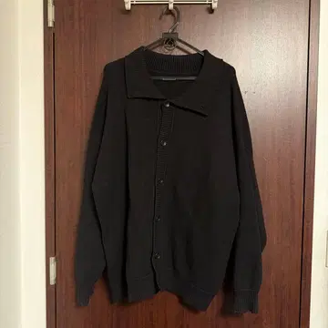 HARE 블랙 가디건 M 사이즈