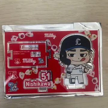 니시카와 아이야 페코짱 아크릴 스탠드 사이타마 세이부 라이온즈