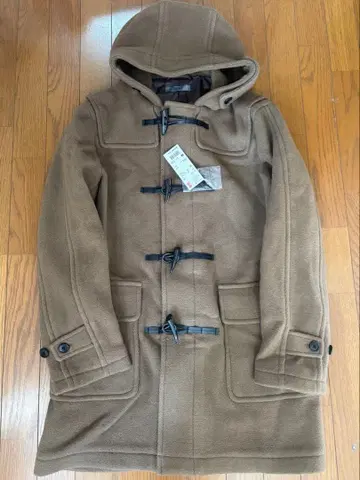 UNIQLO 울 블렌드 더플 코트 M 브라운