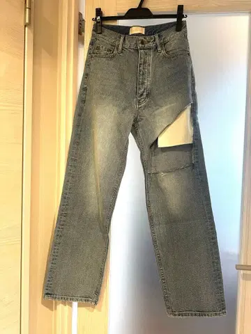 searoomlynn 크러쉬 데님 팬츠