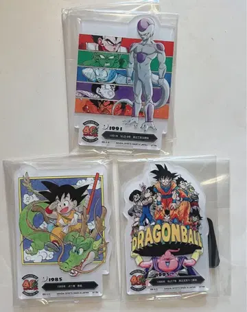 드래곤볼 제일복권 F상 아크릴 스탠드 3종