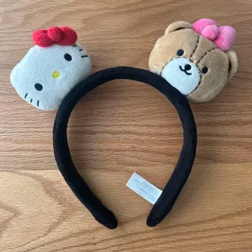 USS 유니버셜 싱가포르 한정판 헬로키티와 타이니 참 머리띠