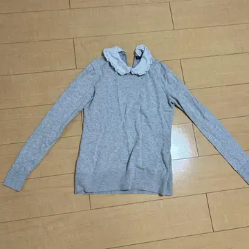 브룩스브라더스 카라 부착 니트