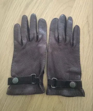 랄프 로렌 가죽 장갑