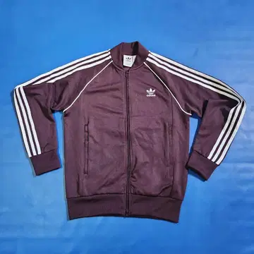adidas 트랙 자켓 L 버건디