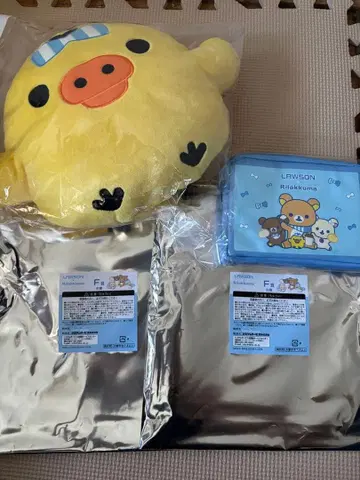 리락쿠마 로손 한정판 리라 복권 4종 세트