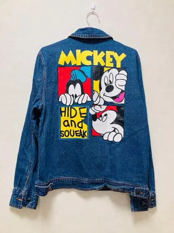 미키 데님 자켓 XXL