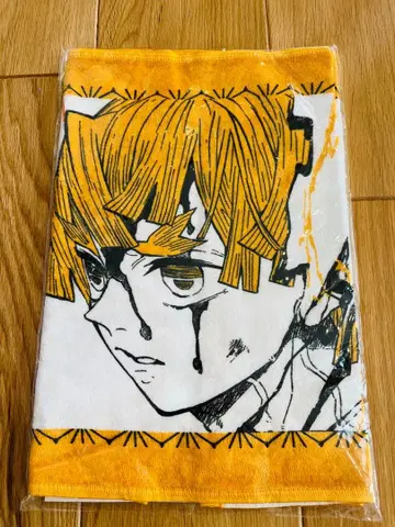 귀멸의 칼날 아가츠마 젠이츠 포지티브 타월 [ 새상품 미개봉 ]