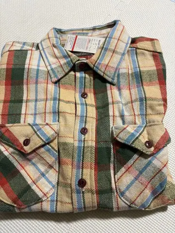 별주 UES JF-1 선염 헤비 플란넬 셔츠 사이즈 3