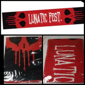 LUNATIC FEST 루나 페스티벌 머플러 타월 LUNA SEA 굿즈