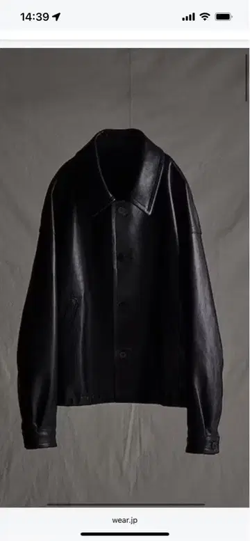 LIDNM LEATHER SHORT BLOUSON