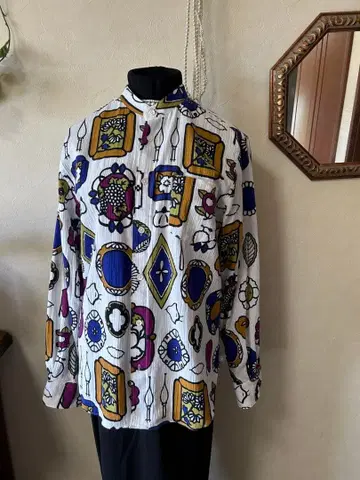 소우소우 타카시마치지 20/20 스탠드 카라 셔츠 긴팔