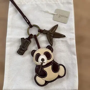 겐텐 팬더 가죽 참