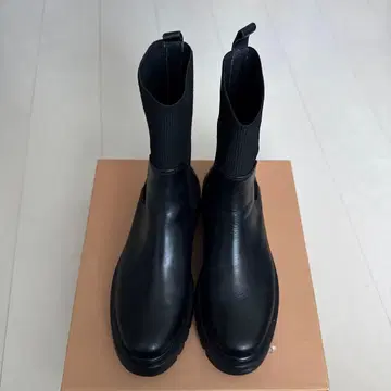 코르소 로마 9 CORSOROMA9 사이드 고어 부츠 통굽 37