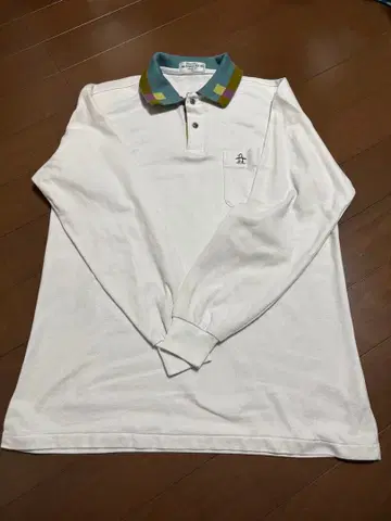 Munsingwear 긴팔 피케 셔츠 LL 사이즈