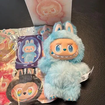정품 POPMART LABUBU 에너지 HOPE 라브브 파랑