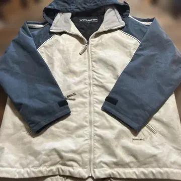 PHENIX 피닉스 커버올 나일론 자켓 네이비/화이트 L 사이즈