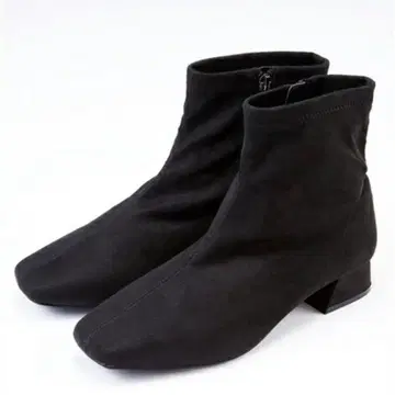 4E 25~25.5cm 스웨이드 숏부츠 스트레치 소재