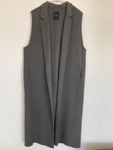 JEANASIS 그레이 롱베스트 베스트 F 사이즈