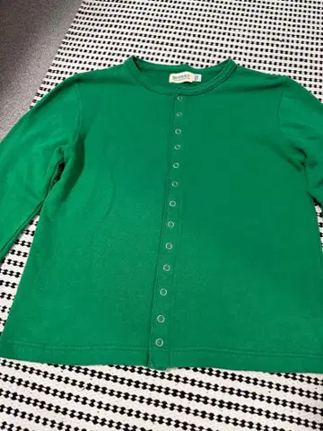 BEAMS BOY 그린 긴팔 가디건