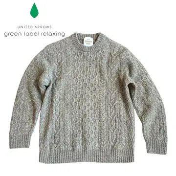 유나이티드 애로우즈 gl 태즈매니아 울 니트