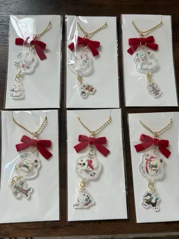 포켓몬 오너먼트 참 컬렉션 6종 묶음 판매