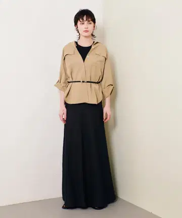 allureville CRISPY 카르제 턴백 셔츠