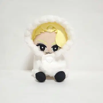 Snow Man 스노우 칠 화이트 컬러 칠 인형 코스튬 복슬복슬 의류