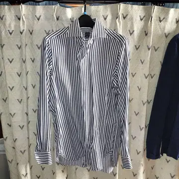 BEAMS F 드레스 셔츠 39 런던 스트라이프 수트