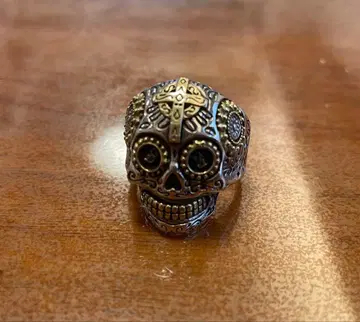 멕시칸 스컬 반지 21호 빈티지