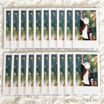 이레이스 실사 랜덤 폴라로이드풍 트레이딩 카드 유스케 군 20장