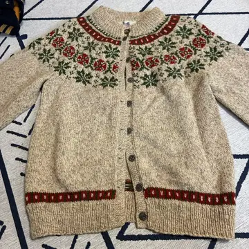 핸드 니트 가디건