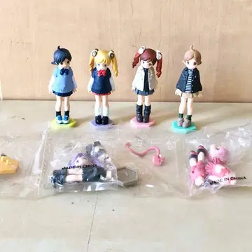 6체 완다쨩과 리셋쨩 오샤레 도둑 카이요도 미니 피규어