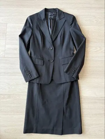 KUMIKYOKU FAM 쿠미쿄쿠 수트 스커트 세트 블랙 2