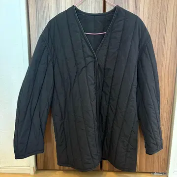 스콧 클럽 Aga 블랙 퀼팅 자켓