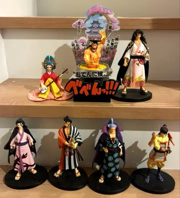 원피스 와노쿠니 피규어 묶음 판매 7체