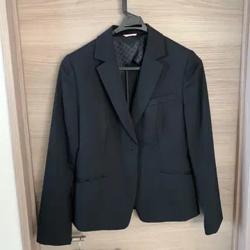 취업활동 취업 정장 상하의 세트 (자켓 & 스커트) 블랙