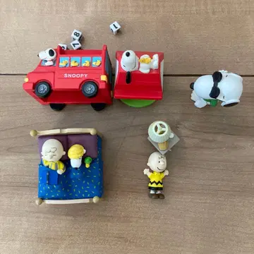 스누피 레트로 피규어