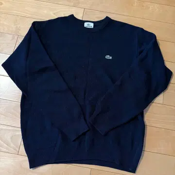 LACOSTE 네이비 니트 스웨터