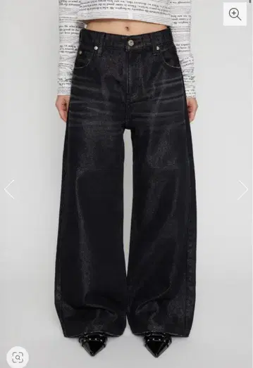 lagua gem GLOW FACE 스트레이트 데님