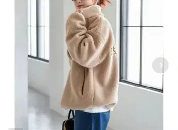 Spick & Span 백 로고 보아 블루종