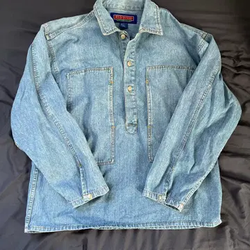 RED WOOD 데님 셔츠 구제 의류 빈티지 아메카지