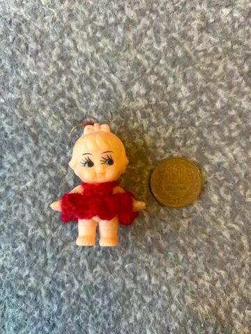 큐피 인형 여아 털실 의류 포함 빈티지 미니 사이즈