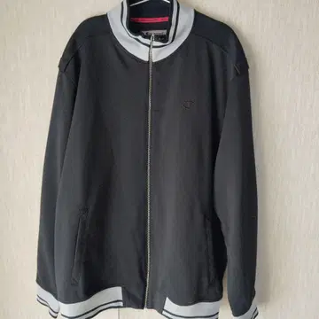 Champion 블랙 집업 자켓