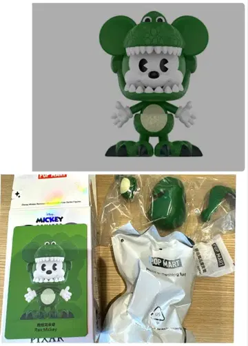 POPMART 미키밋츠픽사 렉스 미키