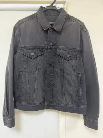 GU 다크 그레이 데님 자켓