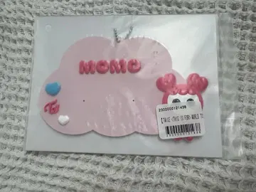 TWICE 온라인 복권 THIS IS FOR 러버 네임 키링 모모