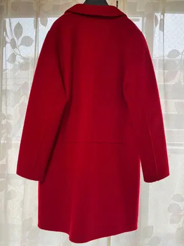 KAISER 싱글 버튼 레드 코트 36