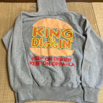 KING OF DIGGIN' x OPPA-LA 후드티