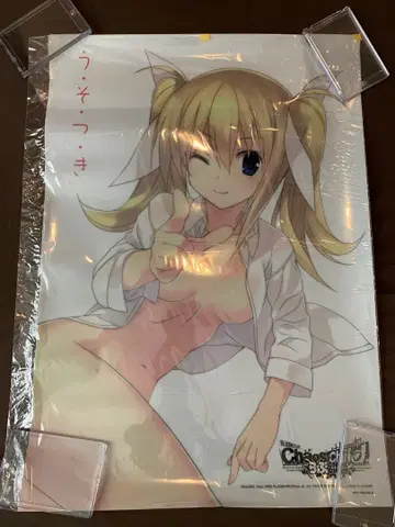 카오스 차일드 CHAIS;CHILD 클리어 포스터 아리무라 히나에